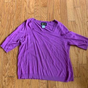 Bob Mackie Shirt (Part of 4 piece set)